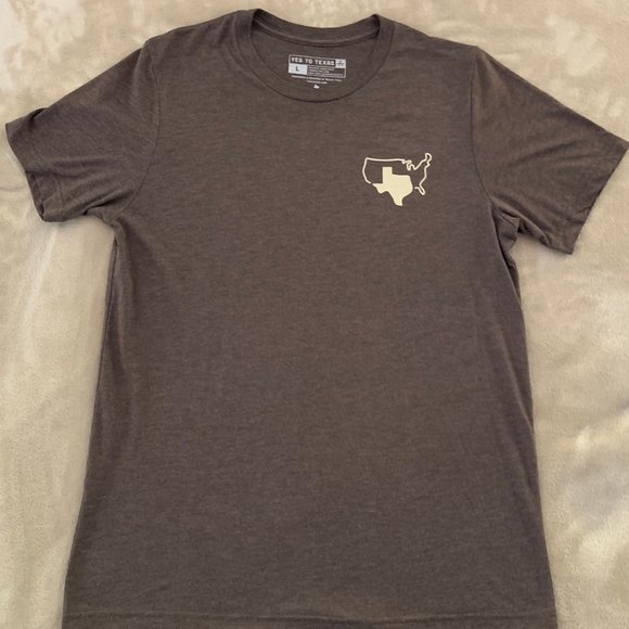 TX Humor - Born and Raised in Texas T-Shirt - Large - Picture 2 of 10